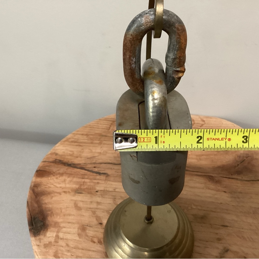 Vintage - Sargent & Greenleaf Inc. 1983 Padlock - Huge & Heavy - Collectible - Picture 12 of 13